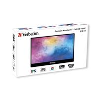 verbatim pm-14 portable monitor 14 inch full hd 1080p 49590