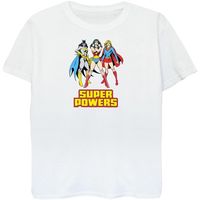 dc super hero girls camiseta manga larga super power para mujer