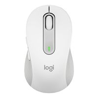 mouse raton logitech m650 for business mediano wireless inalambrico blanco crudo