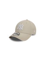 gorra new era league ess 9forty new york yakees crema mujer