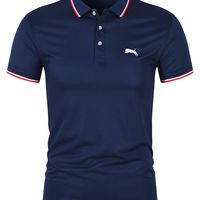 camisa polo de manga corta con estampado de animales para hombres casual ligeramente elastica y transpirable con botones ideal para el verano al aire libre