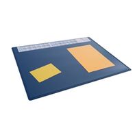 durable calendar desk mat 65x50cm blue