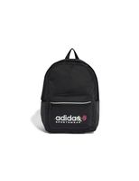 mochila adidas flower backpack mujer negroblanco