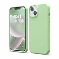 elago funda silicona iphone 14 verde pastel - es14sc61-pgr