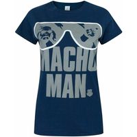 wwe camiseta manga larga macho man para mujer