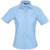 sols camisa elite -camisa tipo oxford mujer manga corta de algodon para mujer