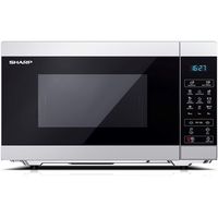 sharp yc-mg51e-s microondas con grill 25 litros 900w