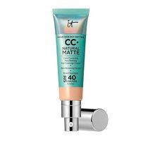 it cosmetics bases maquillaje cc cream natural matte foundation with spf 40 base de maquillaje con proteccion light w