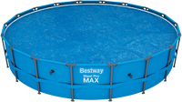 cubierta de verano para piscina redonda de pvc de o 549 cm bestway