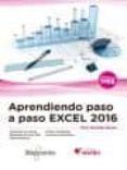 aprendiendo paso a paso excel 2016