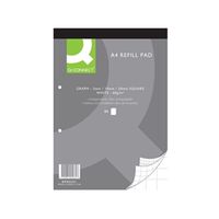 q-connect a4 graph refill pad 80 sheet 10 pack kf02231