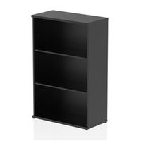 impulse 1200mm bookcase black