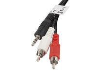 cable estereo lanberg mini jack 35mm2x rca macho 2m