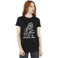 disney camiseta manga larga lady and the tramp para mujer