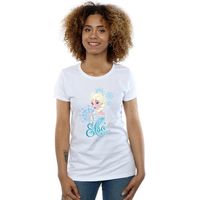 disney camiseta manga larga frozen para mujer