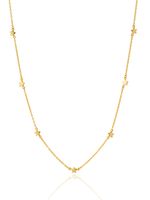stars gold necklace