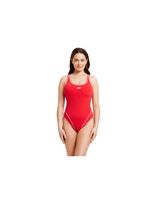 banador de natacion zoggs wire masterback mujer rojo