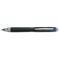 uni-ball jetstream rt rollerball pen blue pack 12 - 9008021