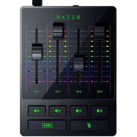 razer mixer mezclador audio 4 canales negro