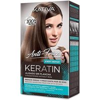 kativa champu keratin anti-frizz alisado sin plancha repara puntas para mujer