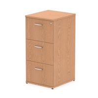 impulse filing cabinet 3 drawer oak - i000781