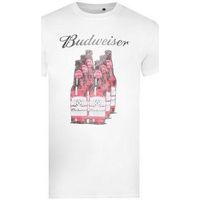 budweiser camiseta manga larga tv1486 para hombre