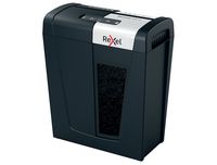 rexel secure mc4 - destructora de papel microcorte en particulas destruye hasta 4 hojas papelera de 14 litros