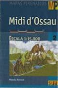 midi d ossau mapa guia 115000