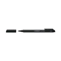 stabilo pointmax nylon sign pen black pack of 10 48846