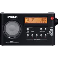 sangean pr-d7b radio digital portatil negro