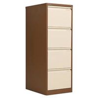 bisley filing cabinet 4 drawer 470x622x1321mm ref - bs4e-0506