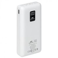 rivacase va2220 powerbank con pantalla 20000mah blanca