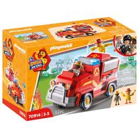 playmobil doc- fire brigade emergency vehicle 70914