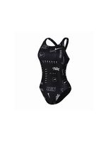 banador de natacion nike fastback one piece mujer negro