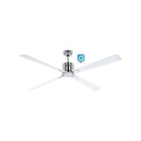 ventilador de techo con wifi casafan eco neo iii 152cm 948333w blanco  blanco y gris claro