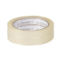 q-connect adhesive tape 19mm x 66m 8 pack kf27016