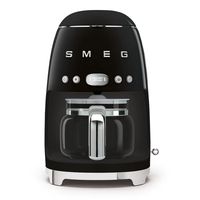 smeg dcf02bleu cafetera de goteo 14l 1050w negra