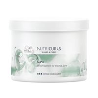 waves  curls mask 500 ml - wella - mascarilla nutritiva para cabellos con ondas o rizos