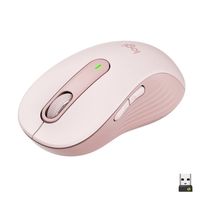 logitech signature m650 l raton optico inalambrico 2000dpi rosa