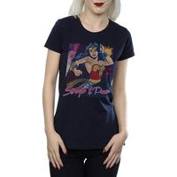 dessins animes camiseta manga larga strength and power para mujer