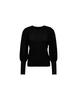 sudadera only faye life black mujer