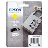 epson 35 ink cartridge durabrite ultra padlock yellow c13t35844010