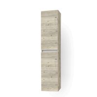 columna de bano en melamina roble beige