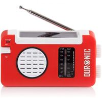 duronic hybrid radio amfm con carga solardinamo