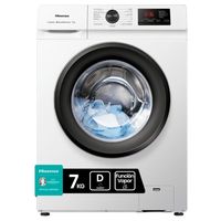 hisense wfvb7012em lavadora carga frontal 7kg d blanca