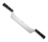 cuchillo queso profesional acero inoxidable nitrum 290 mm mango negro