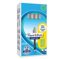 paper mate pens - pack of 12 flexgrip elite ball - s0767600