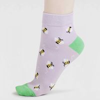 thought beth bee organic cotton ankle socks - uk4-7