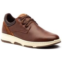 route 83 zapatos zapatos casual de piel marrones by para hombre