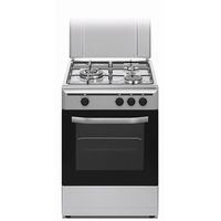 vitrokitchen cb5530in cocina a gas natural 3 fuegos acero inoxidable